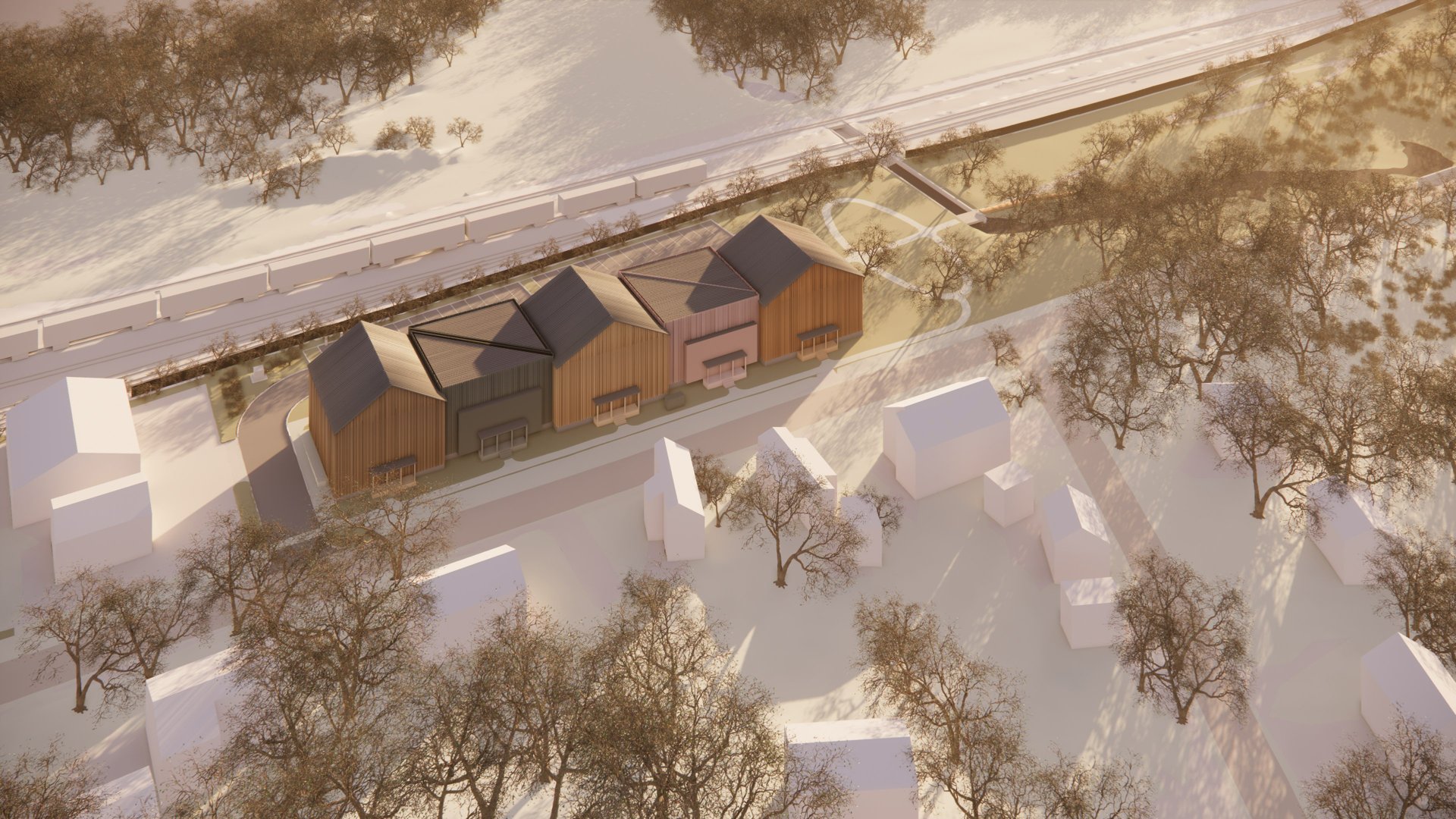 Max: 54 homes in one 3-story building