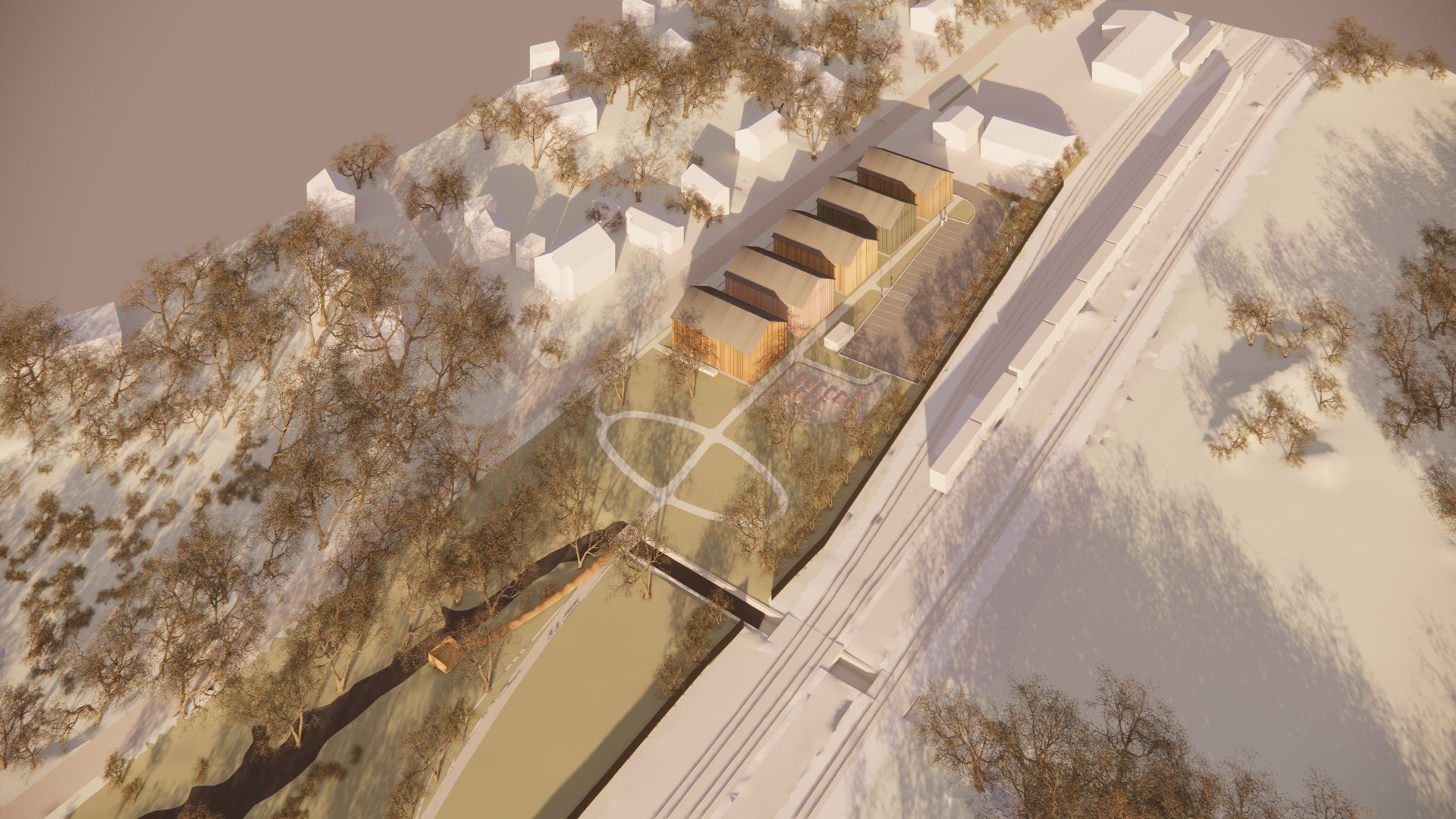 Min: 29 homes in five 2-story walk-ups